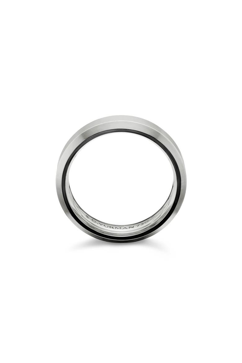 Beveled Band Ring in 18K White Gold, 6mm, Alternate, color, WHITE GOLD