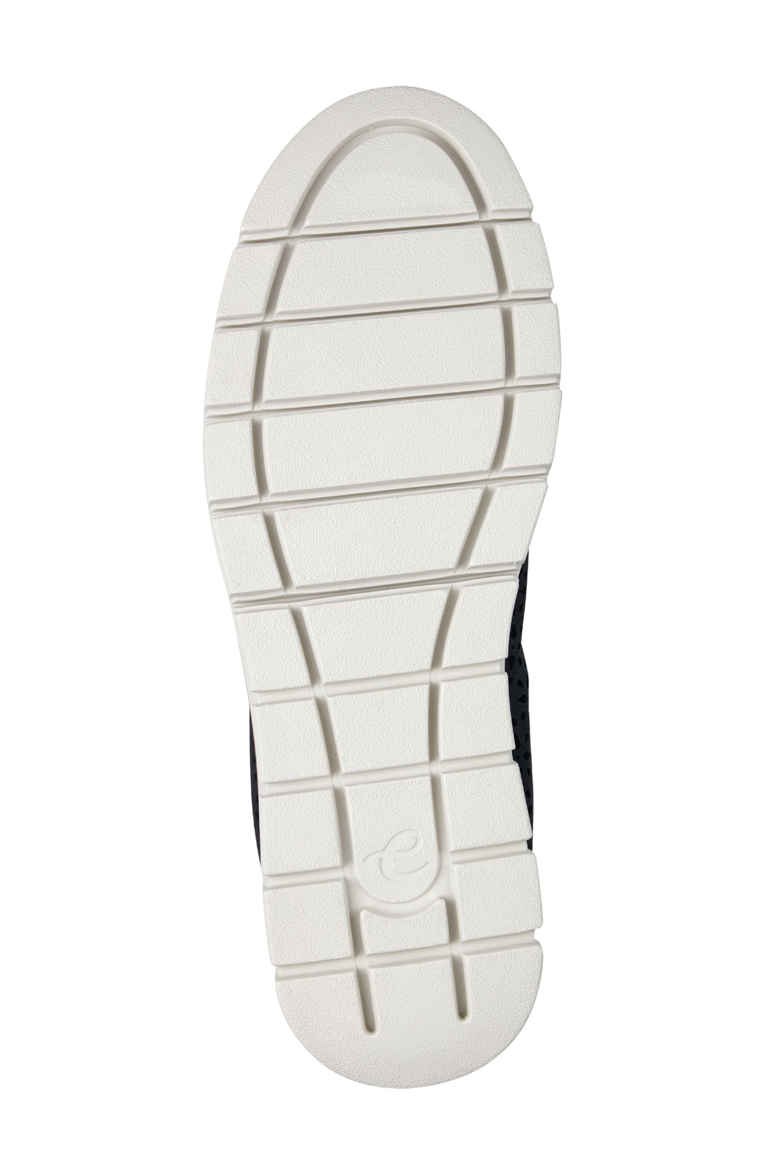 Easy Spirit Victori Perforated Slip-On Sneaker, Alternate, color, Black