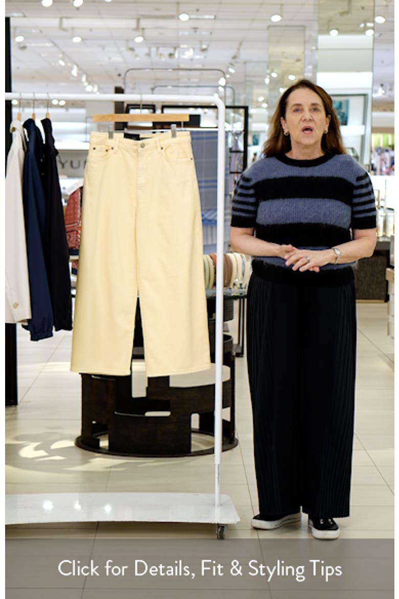 Crop Wide Leg Jeans video