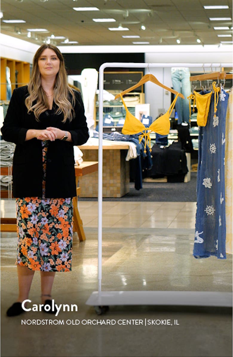 Slider Triangle Bikini Top, sales video thumbnail