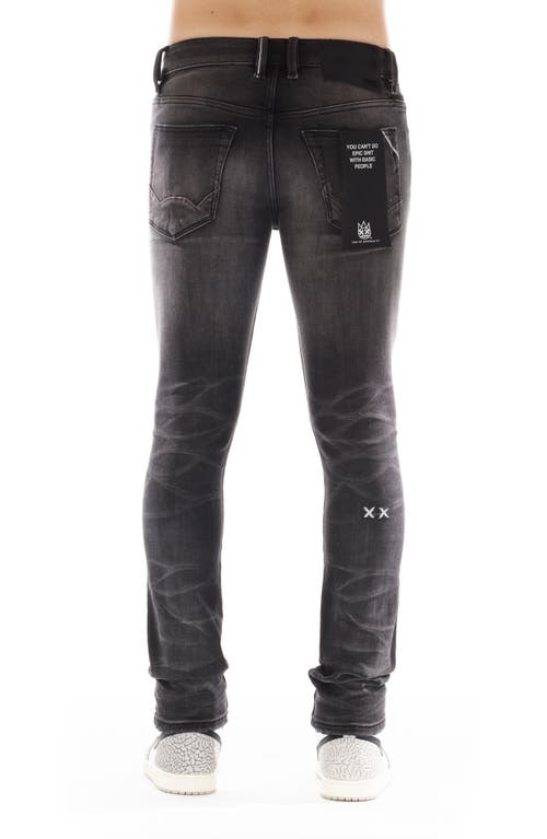 Cult Of Individuality Punk Distressed Super Skinny Jeans