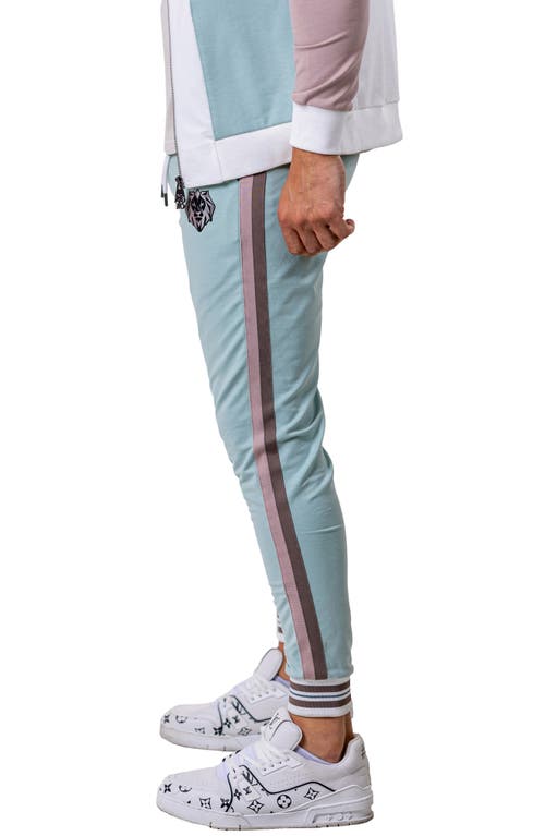 Maceoo Refined78 Blue Joggers In Blue