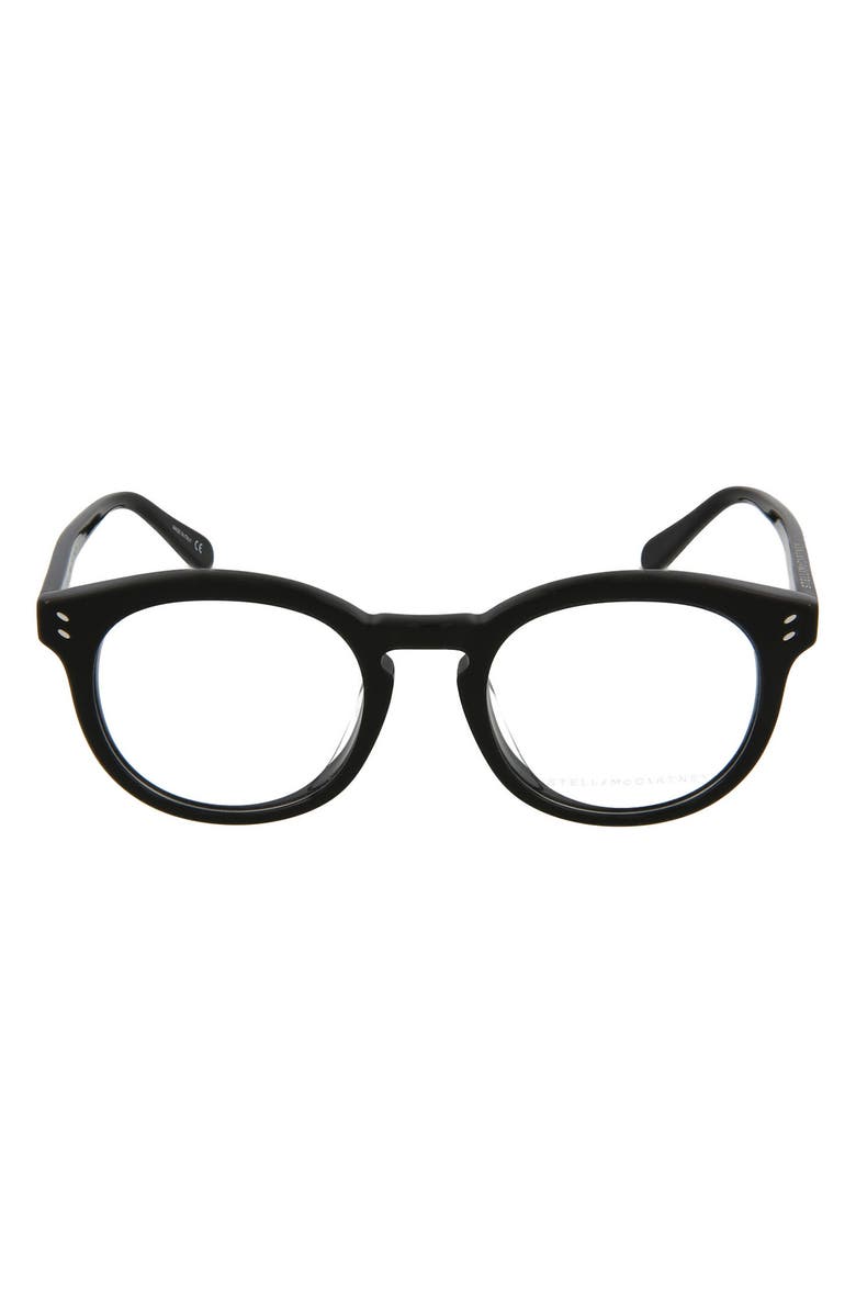 Stella McCartney 50mm Round Optical Frames, Main, color,