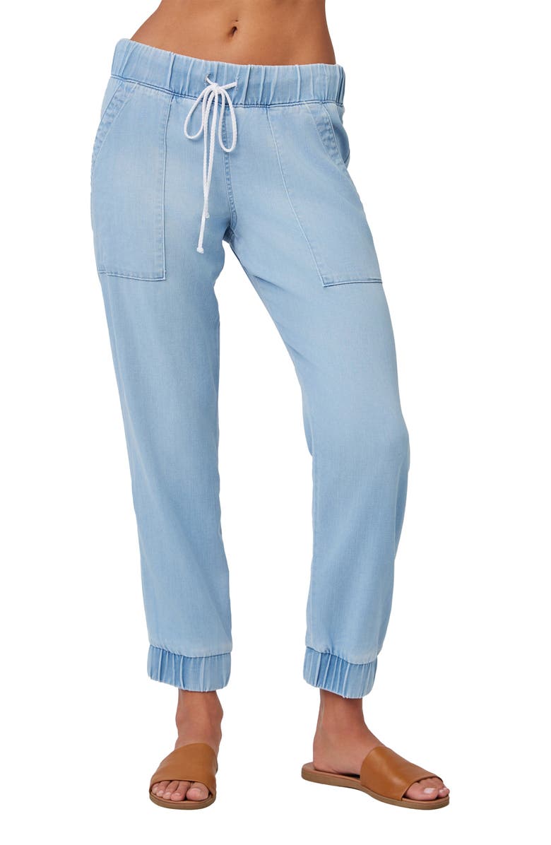 Bella Dahl Chelsea Chambray Joggers, Main, color, 