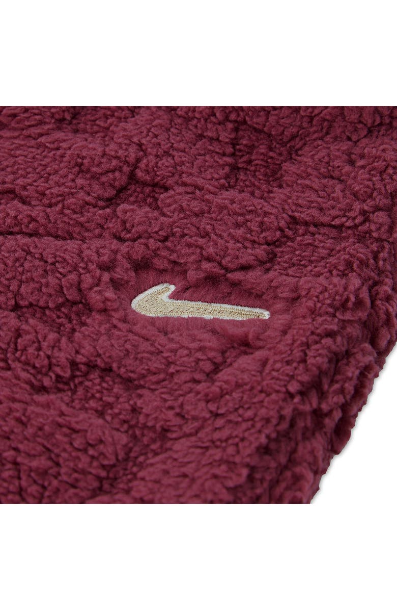Nike Cozy Fleece Hoodie & Pants Set, Alternate, color, Sweet Beet