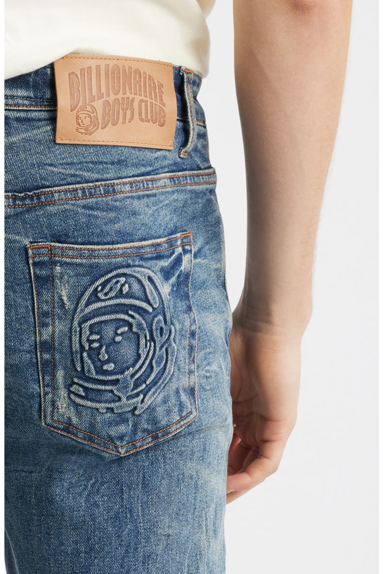 Trek Slim Fit Distressed Jeans, Alternate, color, RACER