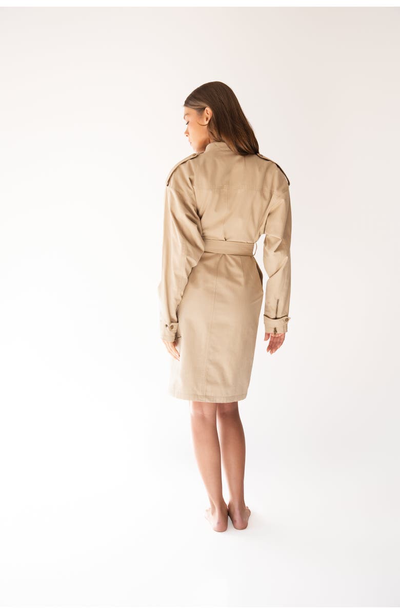 Shani x By Tess Fabienne Jacket, Alternate, color, Beige