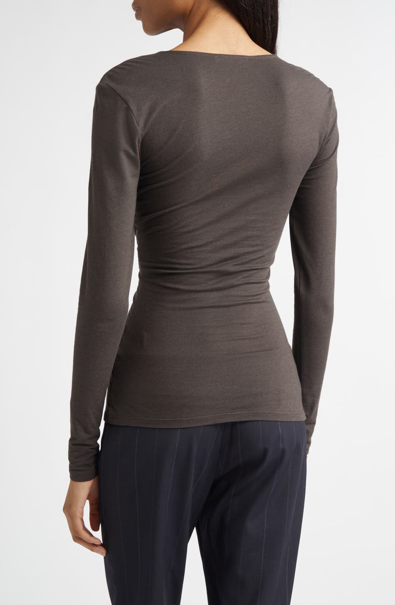 Paloma Wool Junco Cowl Neck Top, Alternate, color, Brown