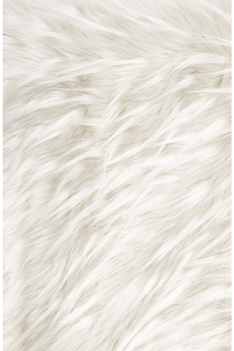 Cuddle Up Faux Fur Throw, Alternate, color, GREY LUNAR TEXTURE