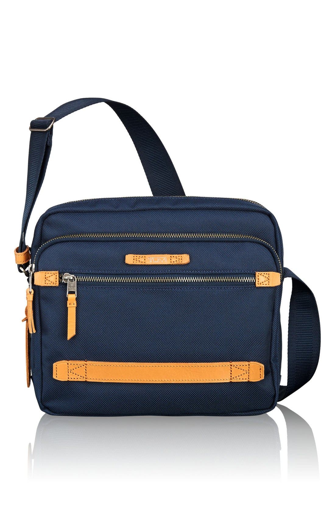'Dalston - Clifton' Crossbody Bag, Main, color, NAVY