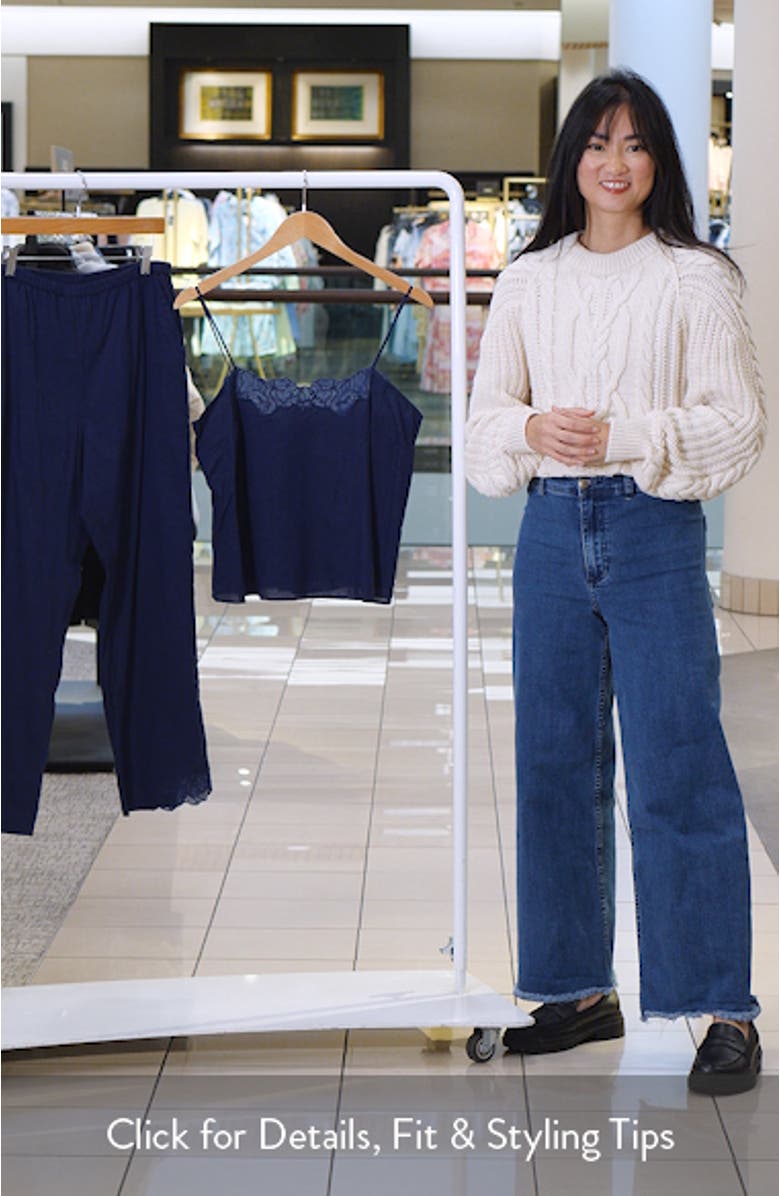 Fleur Cotton Voile Cami Pajamas, sales video thumbnail