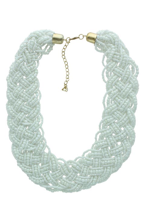 Damari Beaded Collar Necklace