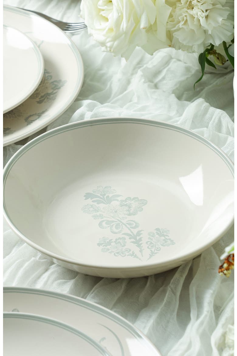 Opal Stoneware 16-Piece Dinnerware Set, Alternate, color, Grey