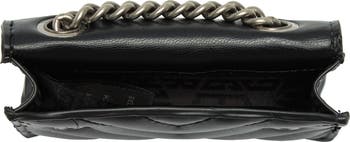 Micro Kensington Faux Leather Crossbody Bag