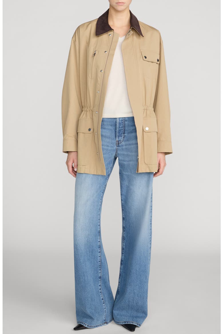 The Off Duty Loose Wide Leg Jeans, Alternate, color, FLUTTER
