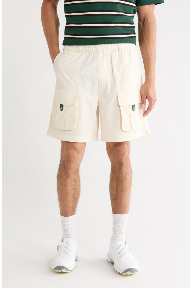 Bass Club Seersucker Windshorts, Main, color, IVORY