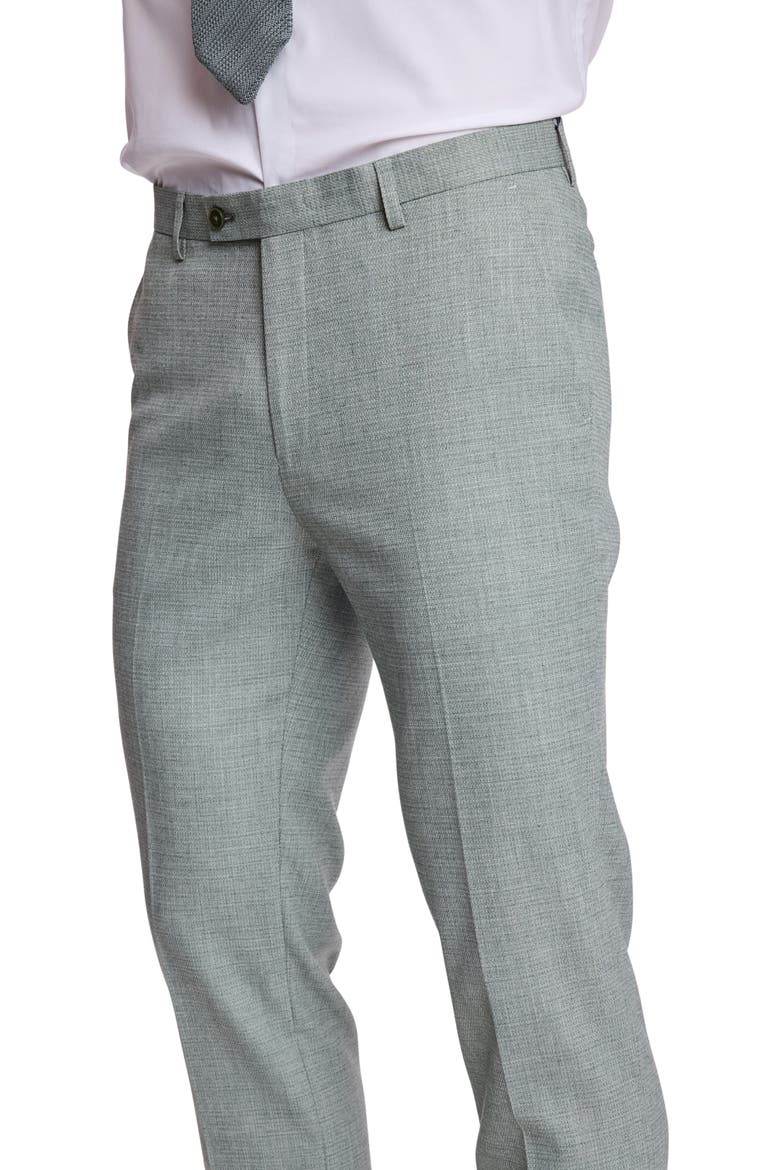 Downing Slim Fit Dress Pants, Alternate, color, MINTED SAGE
