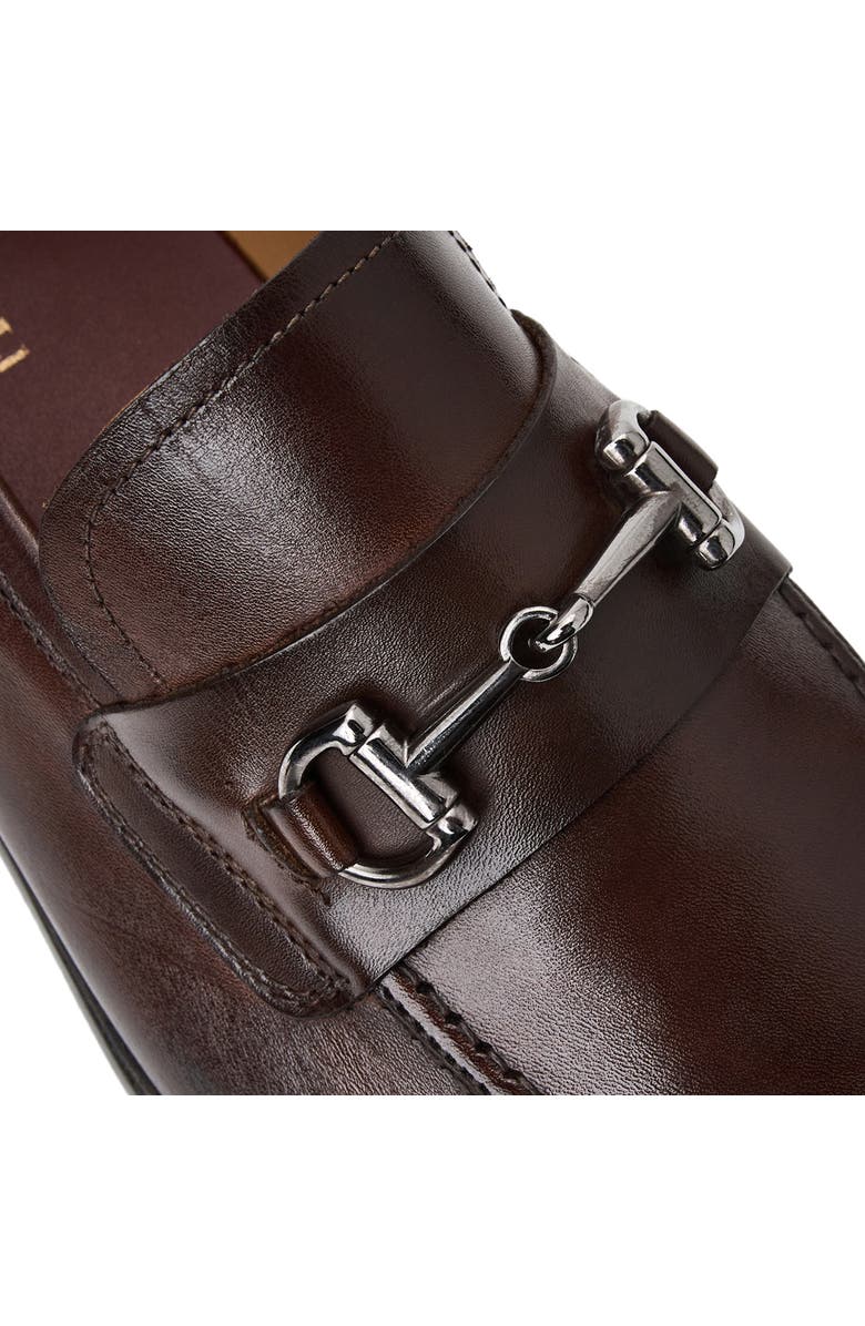 Bruno Magli Pasquale Bit Loafer, Alternate, color, Dark Brown Calf