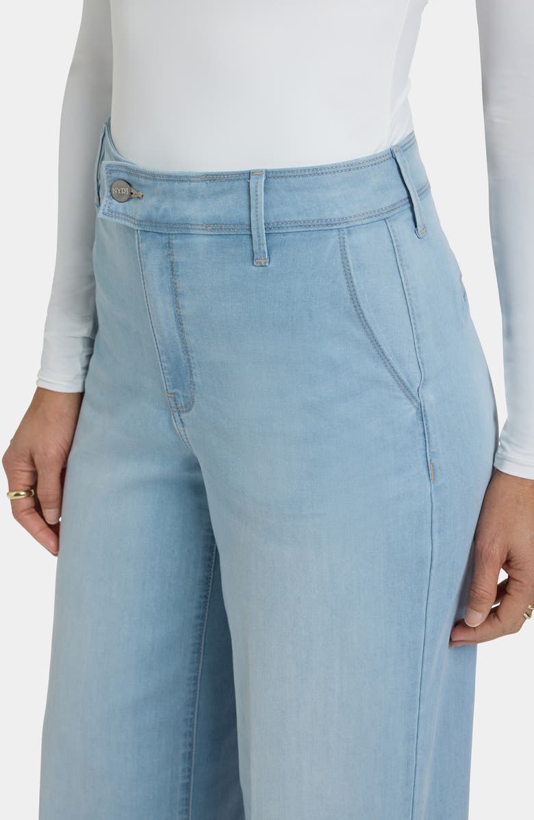 NYDJ Mona High Waist Ankle Wide Leg Jeans, Alternate, color,