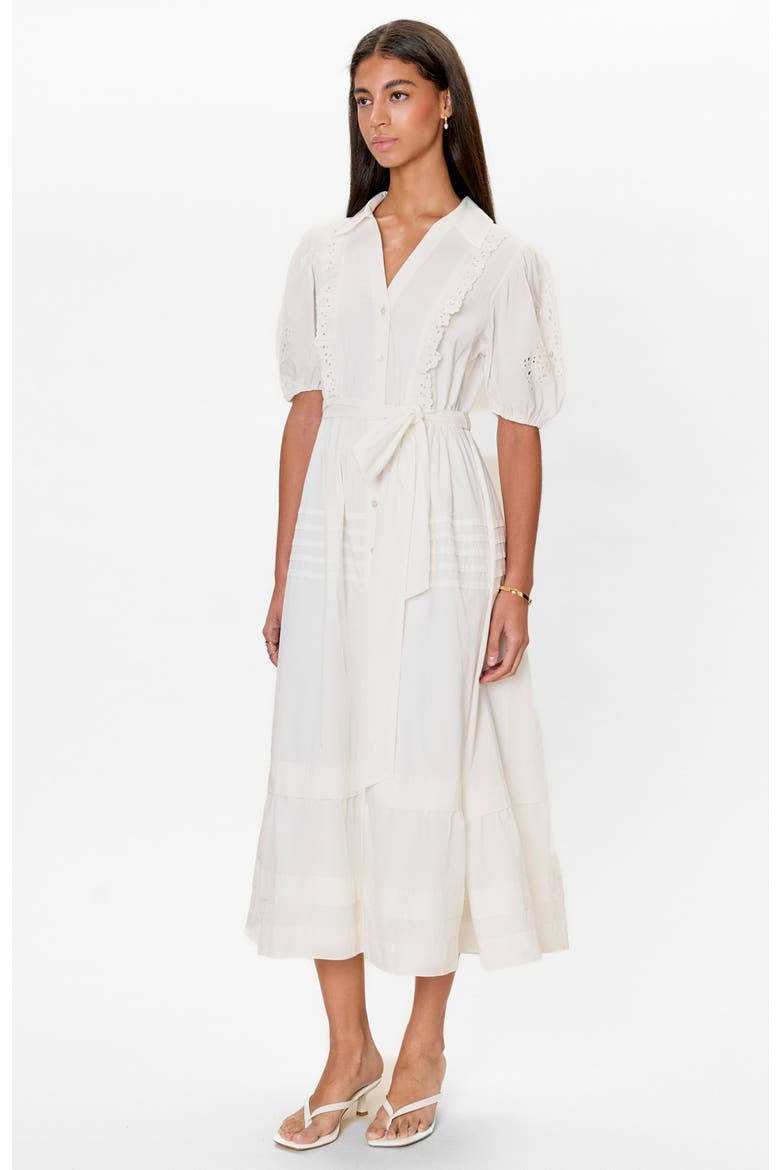Lorelai Shirt Dress, Alternate, color, Ivory