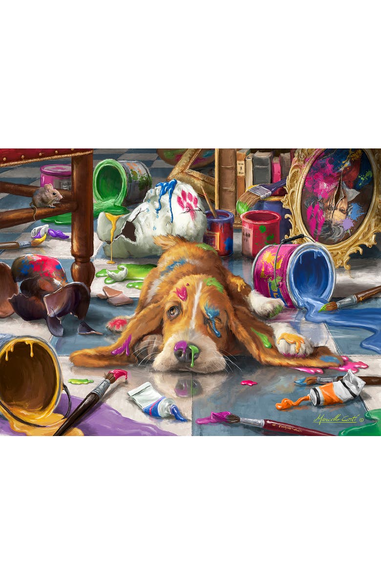 Sunsout Splat 500 piece Jigsaw Puzzle for Adults, Alternate, color, Multicolor