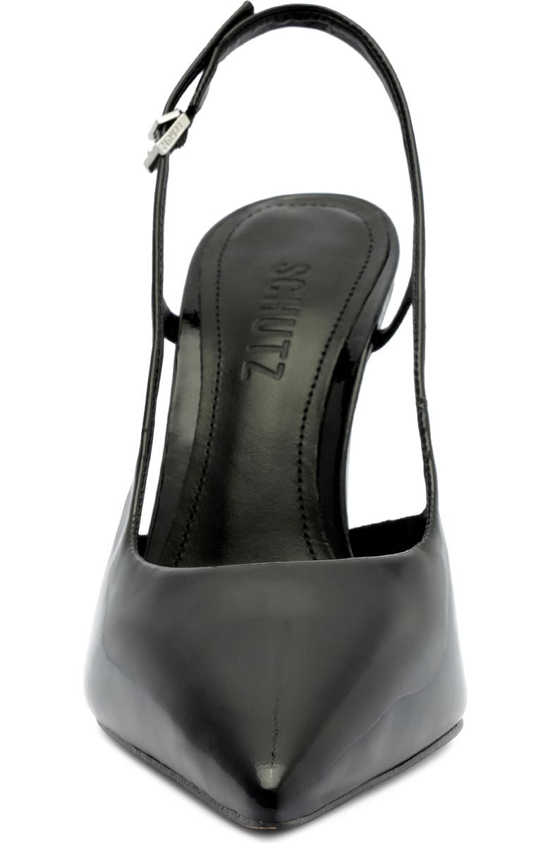 Schutz Filipa Slingback Pointed Toe Wedge Pump, Alternate, color,