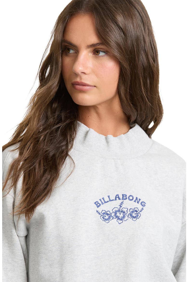 KOA Embroidered Sweatshirt, Alternate, color, HEATHER GRAY