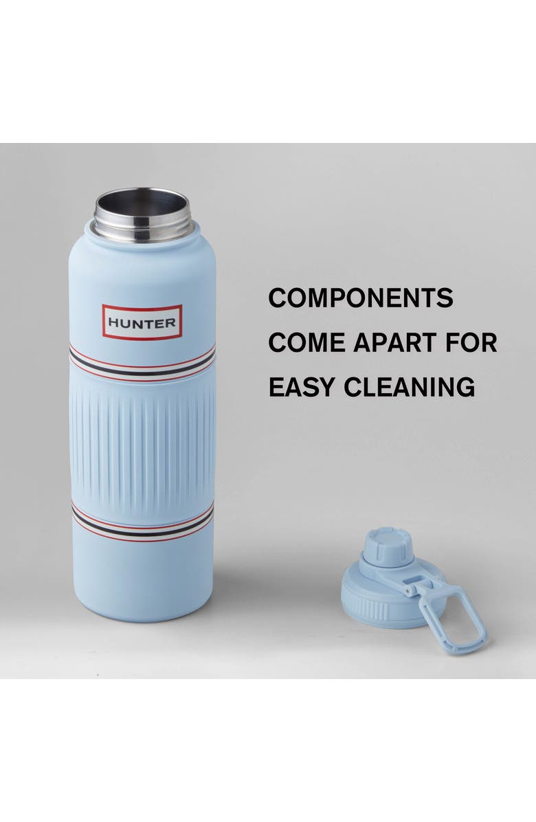 Hunter GoGrip Hydration Stainless Steel Tumbler with Carry Handle, Alternate, color, Nantucket Breeze