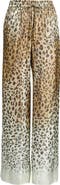 KOBI HALPERIN Print Ombré Wide Leg Pants