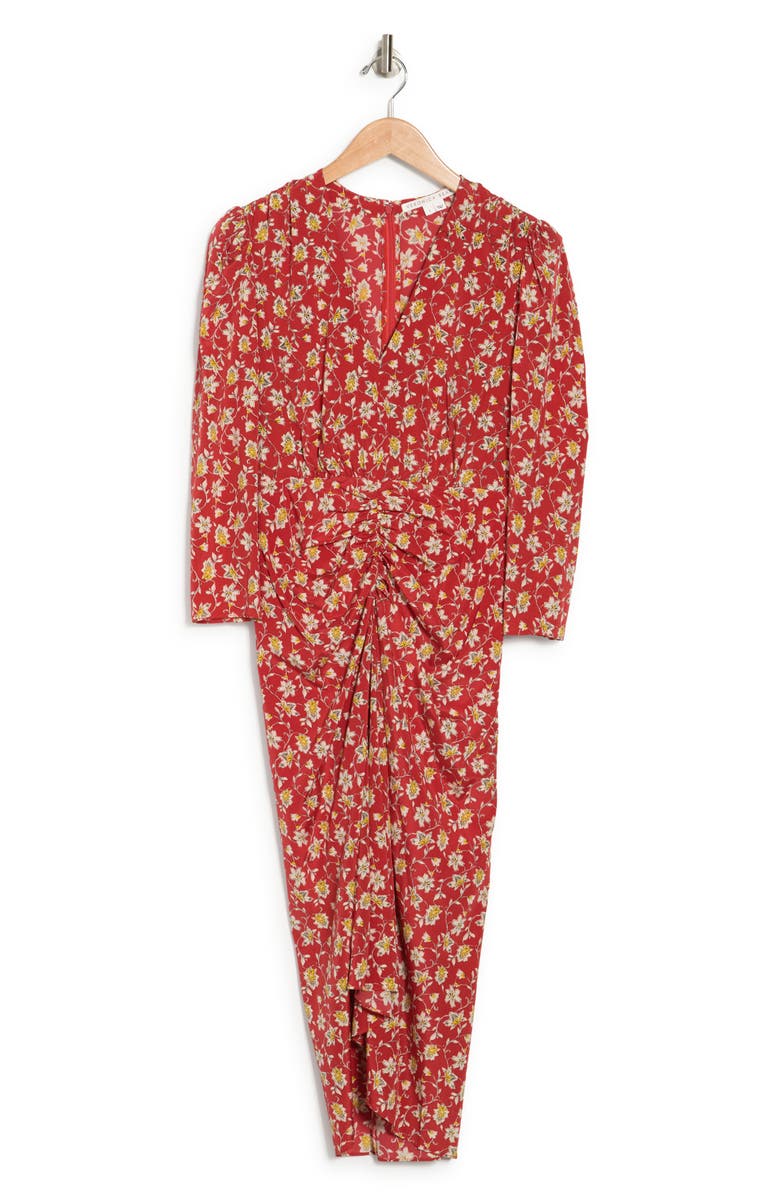 Veronica Beard Mary Ditsy Floral Print Silk Blend Dress, Alternate, color,