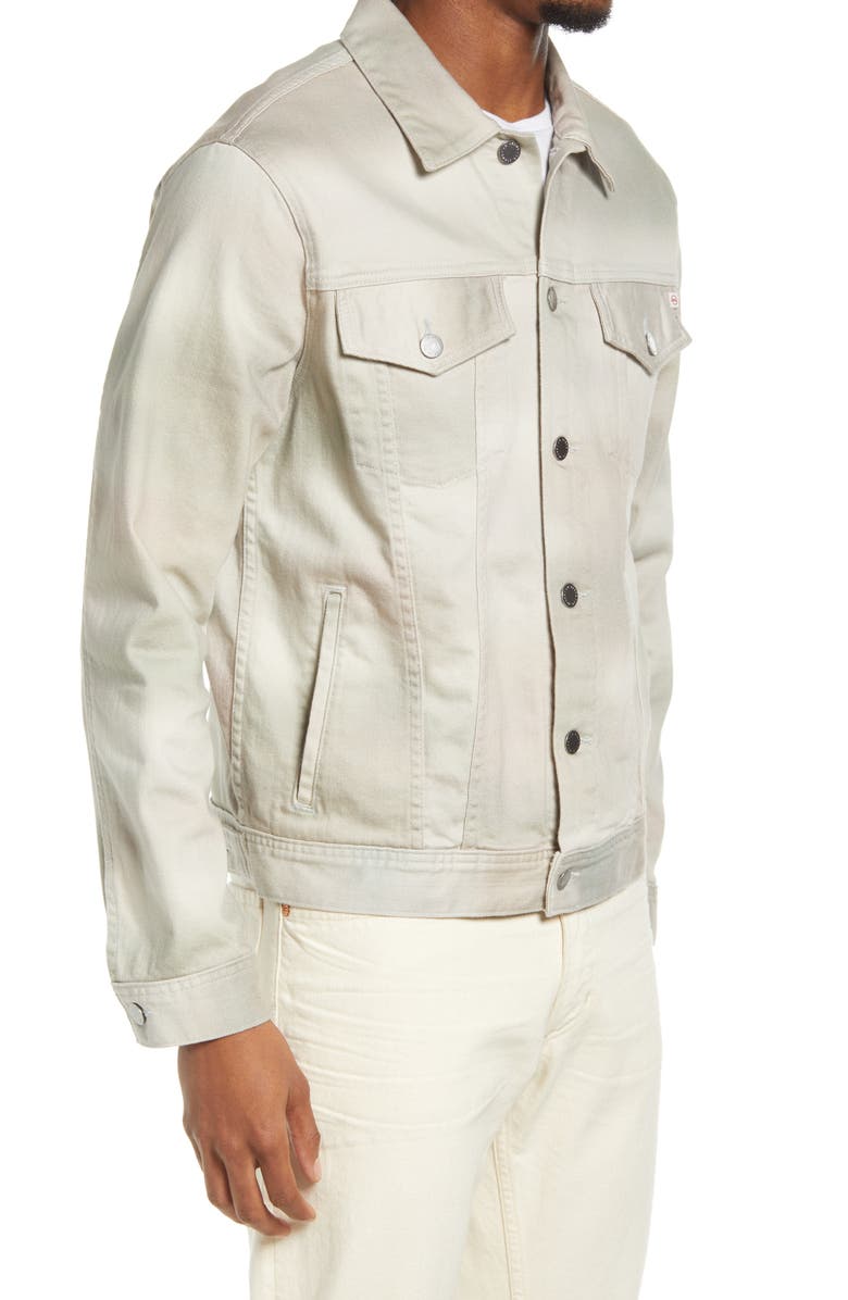 AG Men's Dart Camo Stretch Cotton Denim Jacket, Alternate, color, Blended Clay Neutral Multi