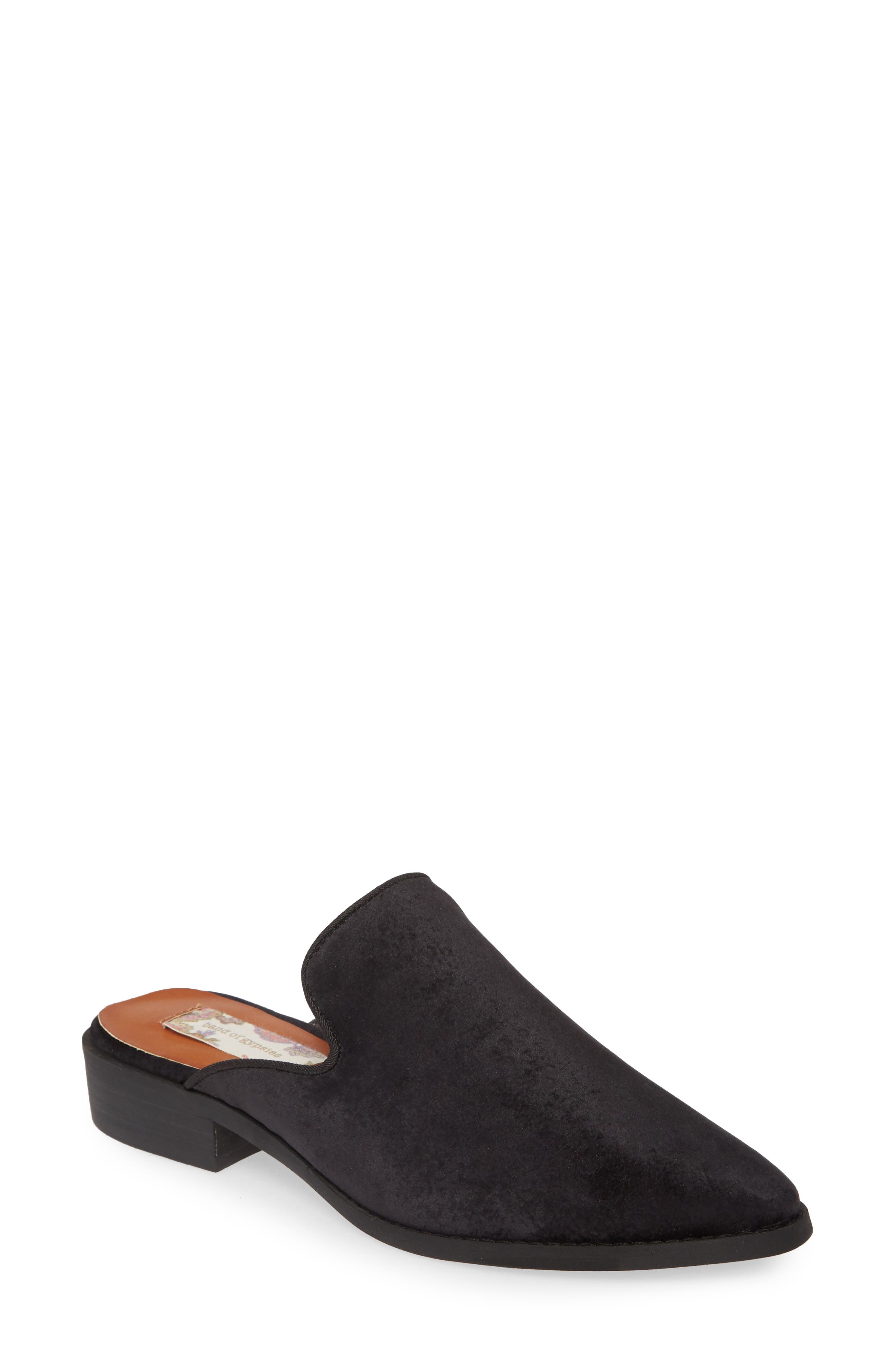 Band of Gypsies Skipper Velvet Mule, Main, color, 