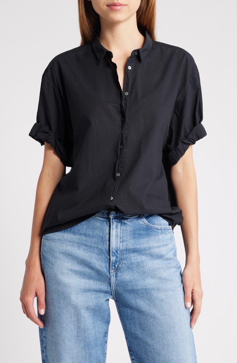 XÍRENA Channing Cotton Shirt, Main, color,
