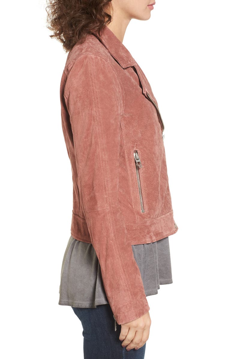 BLANKNYC Suede Moto Jacket, Alternate, color,