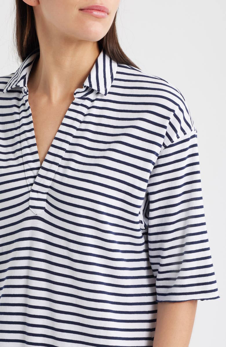 Frank & Eileen Emma Johnny Collar Maxi Dress, Alternate, color,