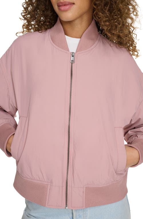 Levi's Relaxed Bomber Jacket In Dusty Rose