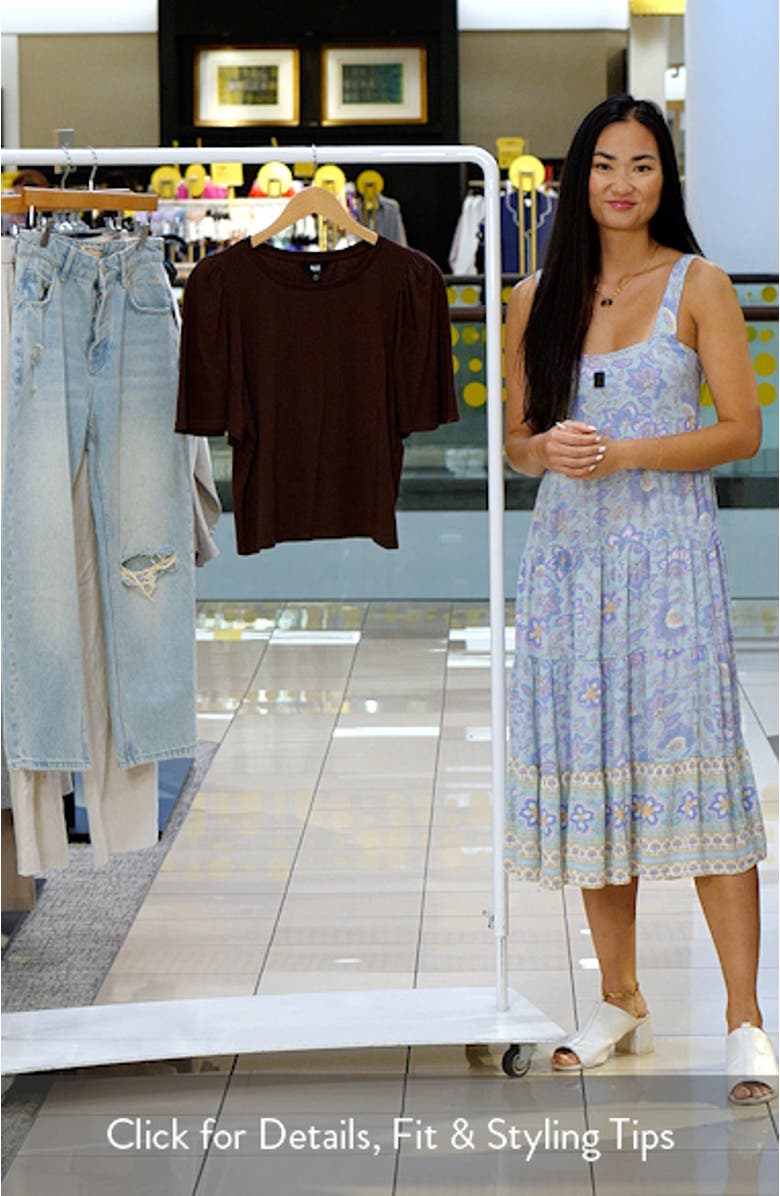 Sigrid Cotton T-Shirt, sales video thumbnail