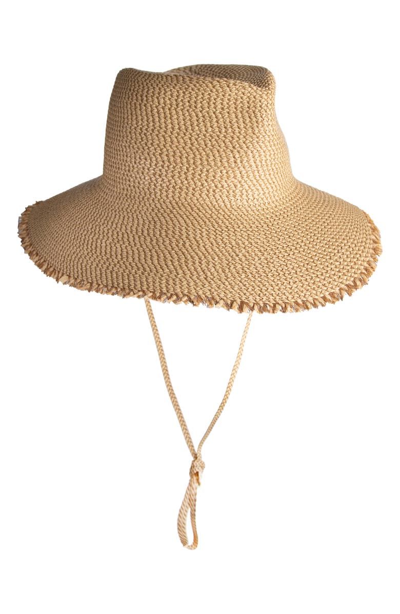 Eric Javits Suncoast II Woven Straw Hat, Alternate, color,