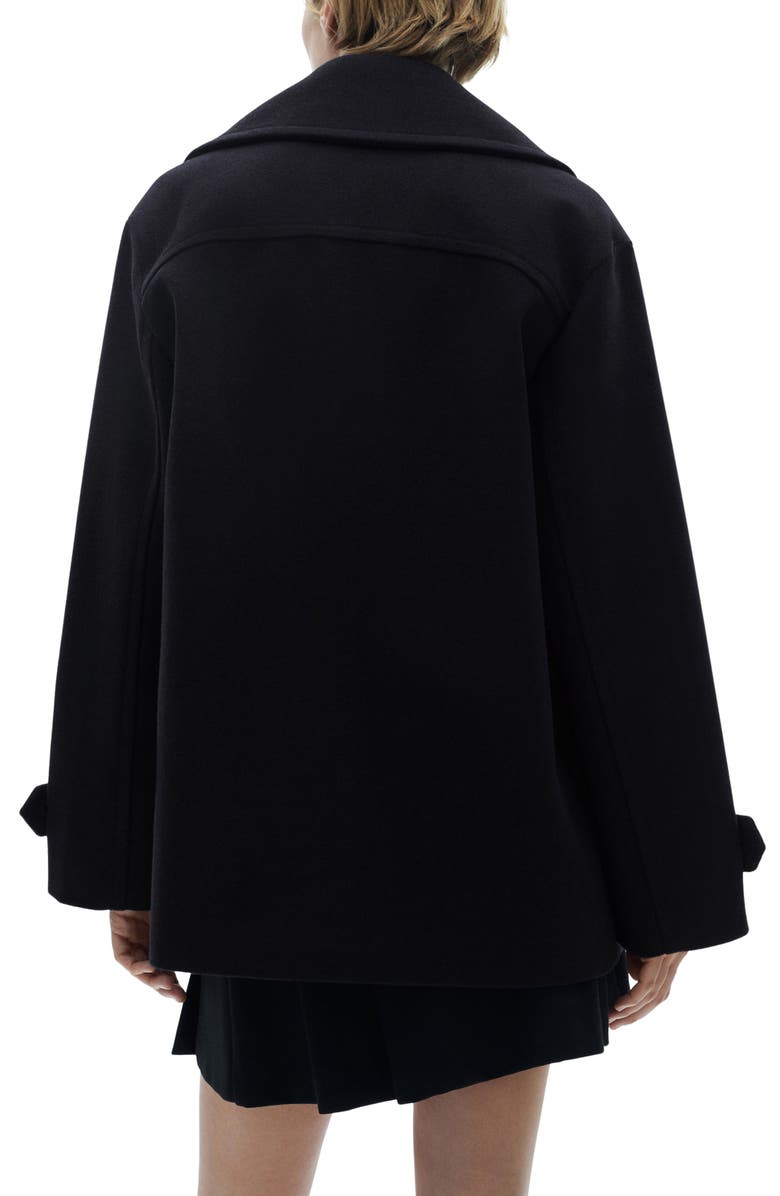 MANGO Double Breasted Coat, Alternate, color, 