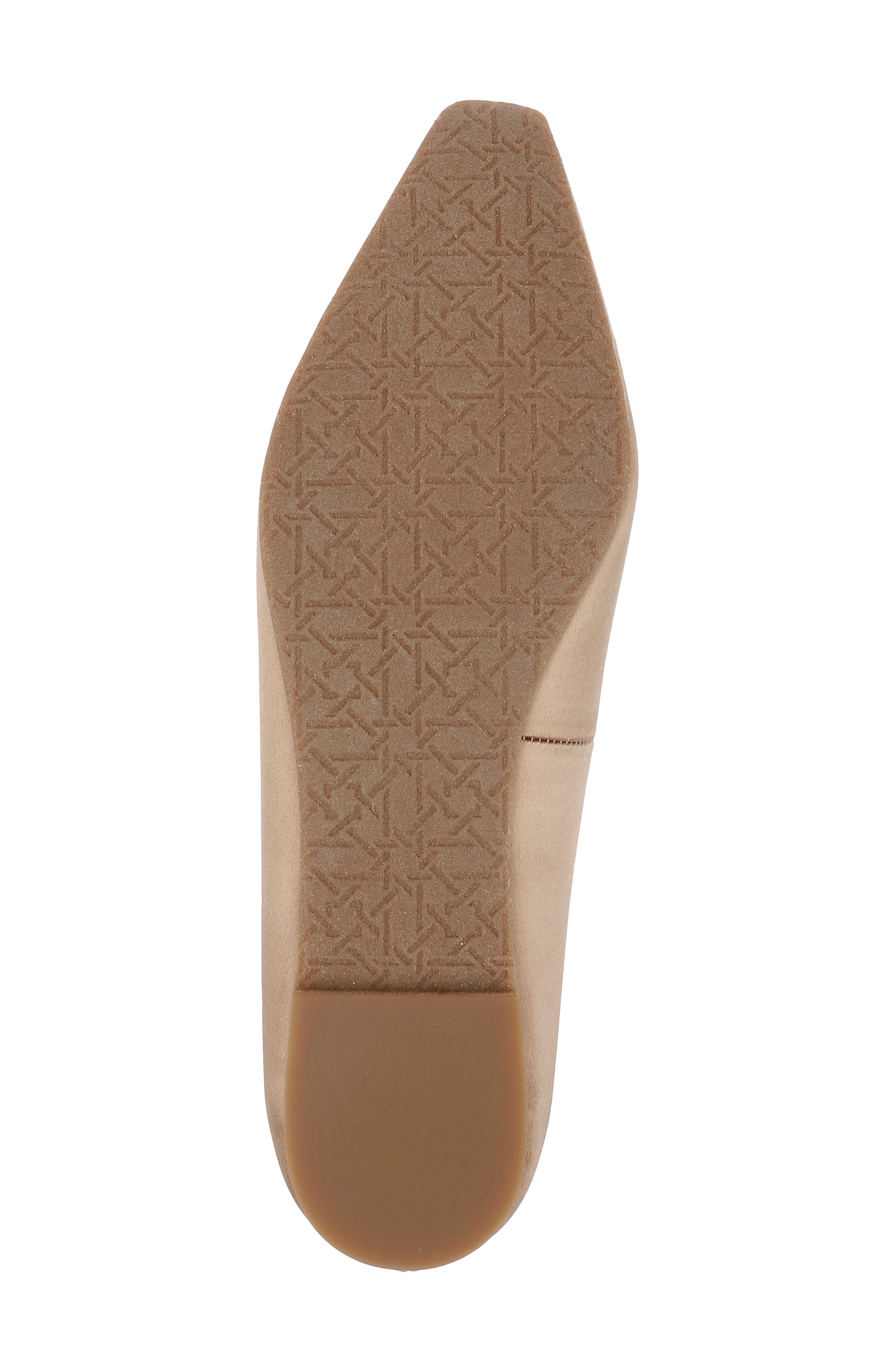 Jewel Badgley Mischka Hesther Flat, Alternate, color, Dknude Sat