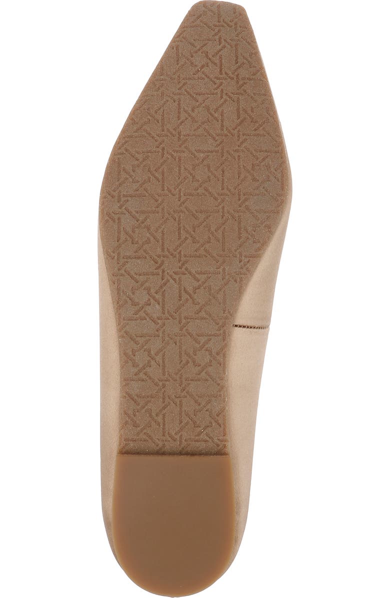 Jewel Badgley Mischka Hesther Flat, Alternate, color, Dknude Sat