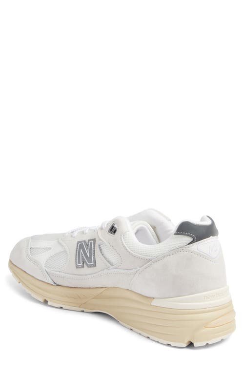 New Balance Made In Uk U991v2 Sneakers In Wind Chime/white