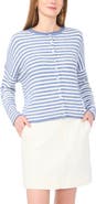 Vince Camuto Stripe Cotton Cardigan