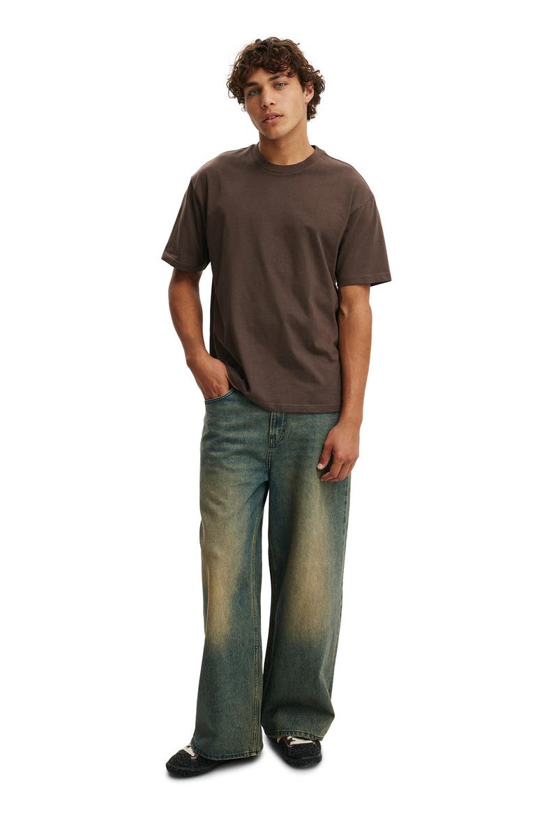 Men's Everyday Fit T-Shirt, Alternate, color, Washed Chocolate