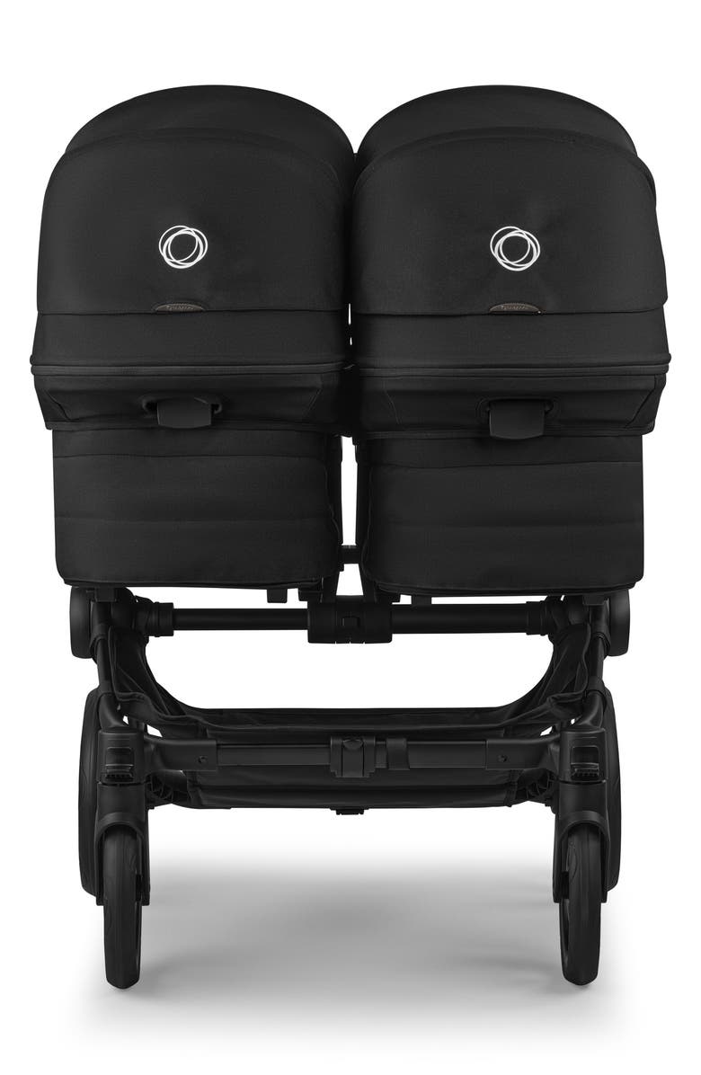 Bugaboo Twin Bassinet Fabric Set for Bugaboo Donkey 6 Stroller, Alternate, color, Heritage Black