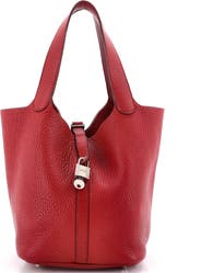 Pre-Owned Hermes Picotin Lock Bag Clemence MM