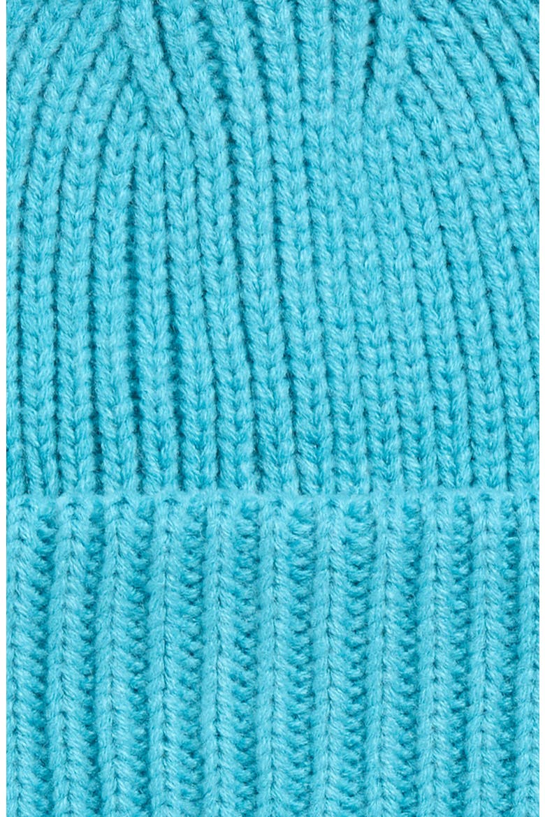 Classic Knit Cuffed Beanie, Alternate, color, BLUE TROPICAL