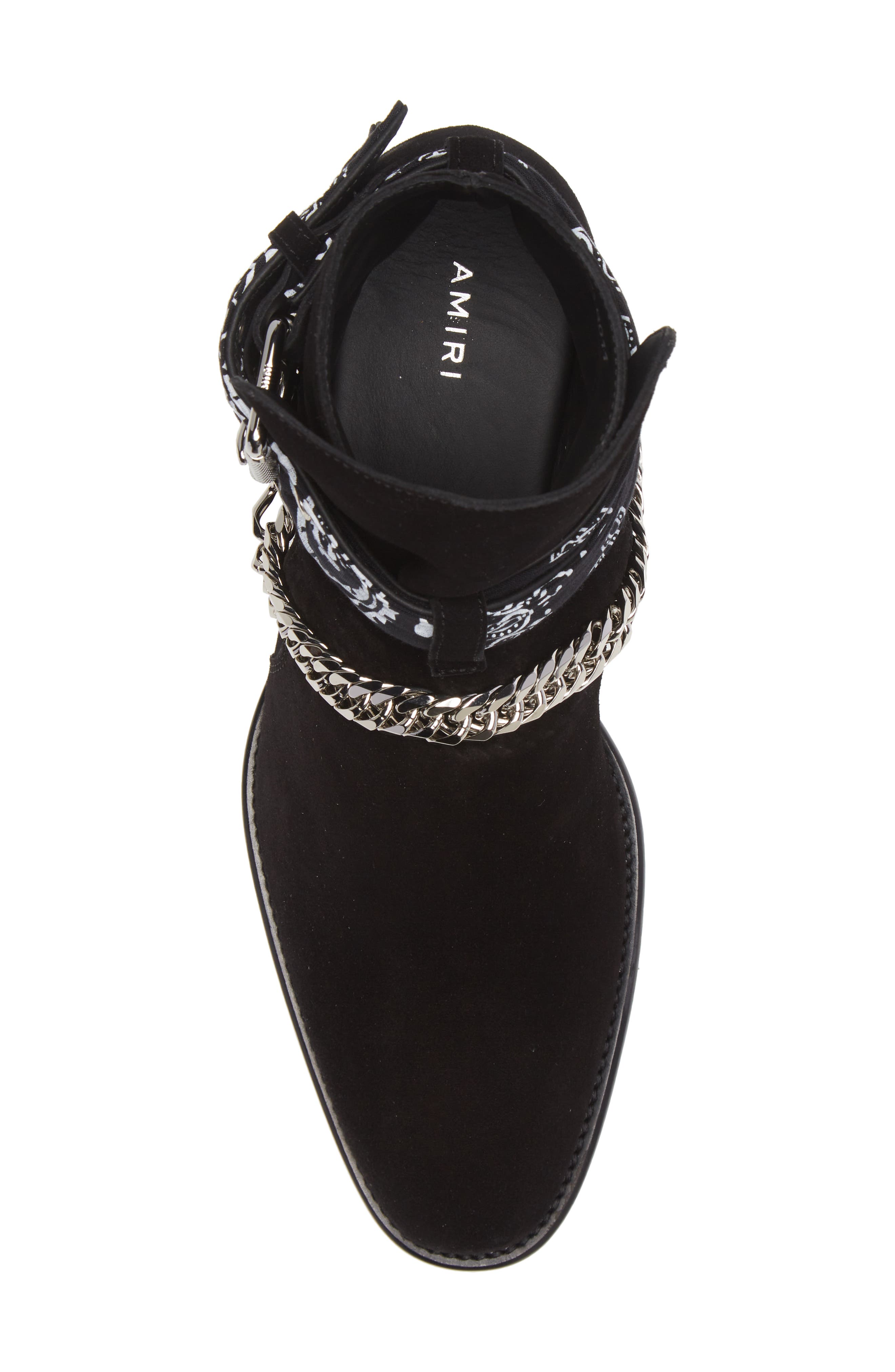 AMIRI Bandana Strap Ankle Boot, Alternate, color, 