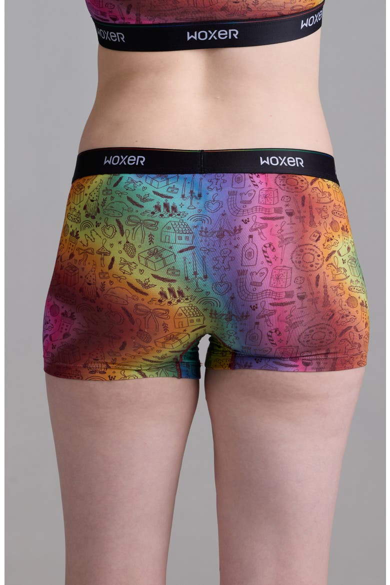Star Ultrasoft 3-Inch Boxer Briefs, Alternate, color, FESTIVE FLARE