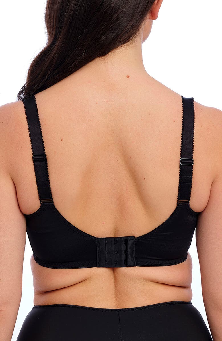 Fantasie Illusion Underwire Side Support Bra, Alternate, color, Black